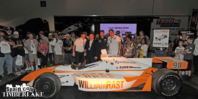 Bryan Herta Autosport viste su monoplaza de William Rast