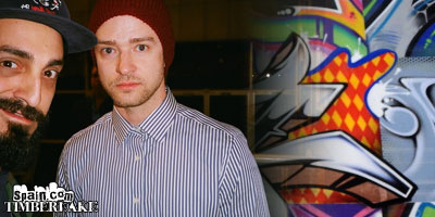 Justin Timberlake en exhibición inaugural 'Arte en las Calles'